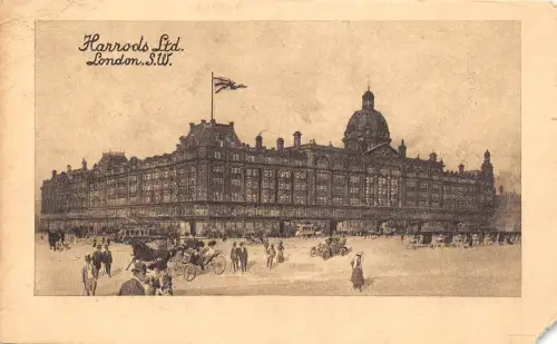 BR65824 harrods ltd london chariot corner cut uk