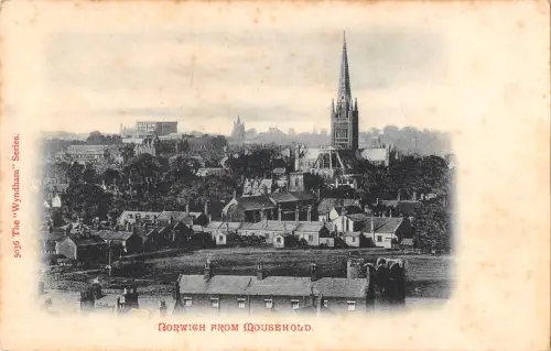 uk37573 norwich from mousehold real photo uk lot 12 uk