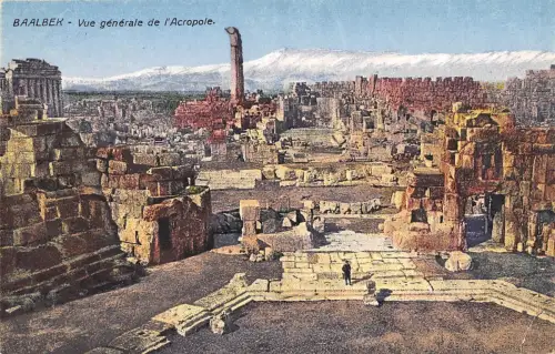 BR46757 Baalbek vue generale de l acropole Griechenland