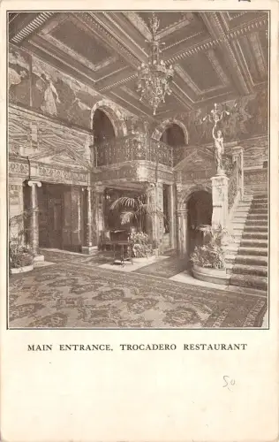 BR65757 Haupteingang Trocadero Restaurant London UK