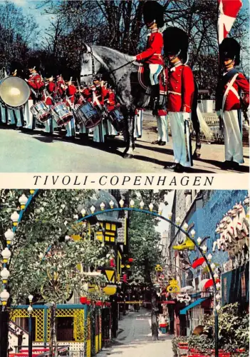 B69681 Dänemark Kopenhagen Tivoli Multiviews