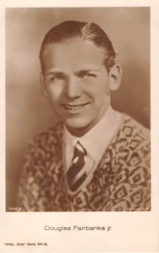 MD173 ross verlag Douglas Fairbanks jr Schauspieler Filmstar