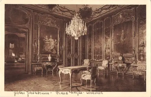 BR52135 Schloss Schönbrunn Vieux Lague Zimmer Wien Österreich