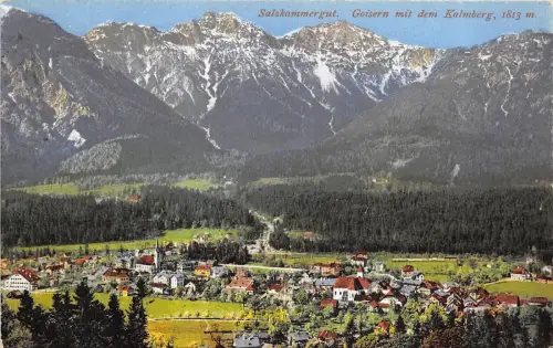 BR40559 Salskammergut Goisern mit dem Kolmberg Österreich