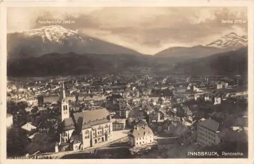 Br33420 Innsbruck Vue Panoramique Österreich