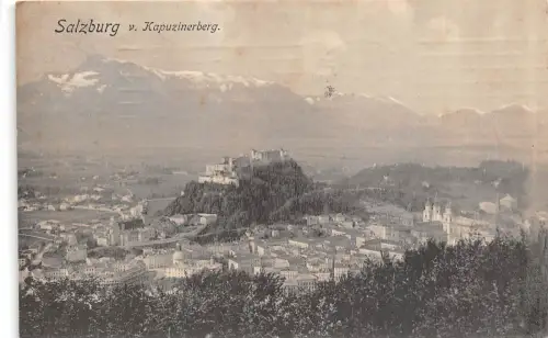 BR37179 Salzburg v Kapuzinerberg Österreich