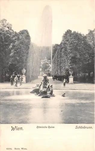 Br33476 Wien Romische Ruine Schönbrunn Österreich