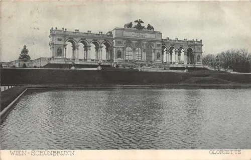 B94457 wien schonbrunn gloriette österreich