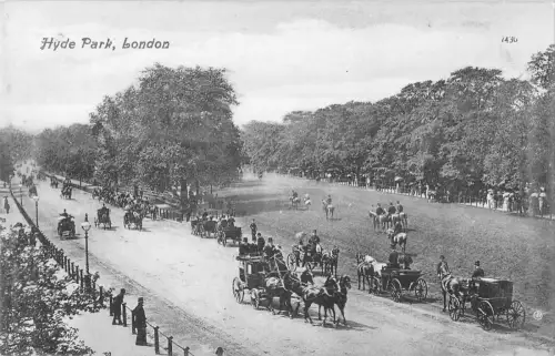 uk16016 hyde park london echtfoto uk pferd
