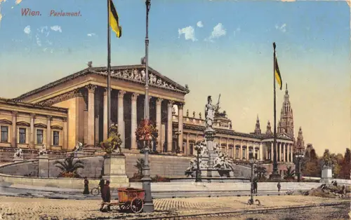 Br33451 Wien Parlament Österreich