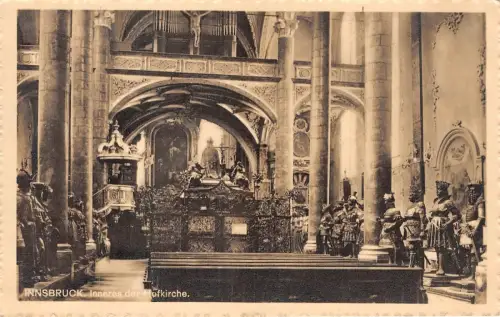 Br33424 Innsbruck Inneres der Hofkirche Österreich