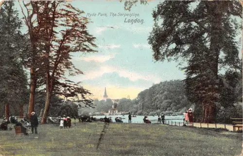 uk14792 hyde park serpentine london uk