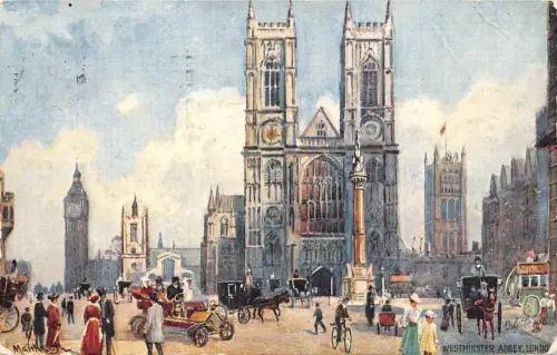 BR63030 westminster abbey london chariot uk