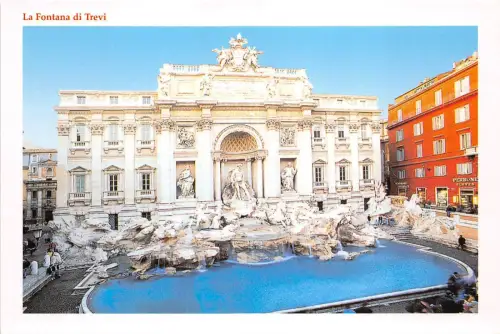 B84541 fontana di trevi roma italien