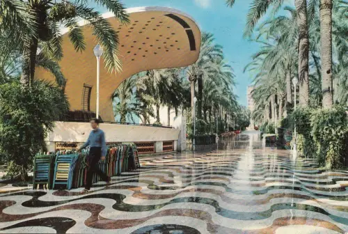 BF22820 Alicante La Explainada Spanien Vorder-/Rückbild