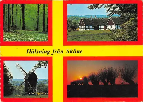 B56337 Skane Windmühle Moulin A Vent Multiviews Schweden