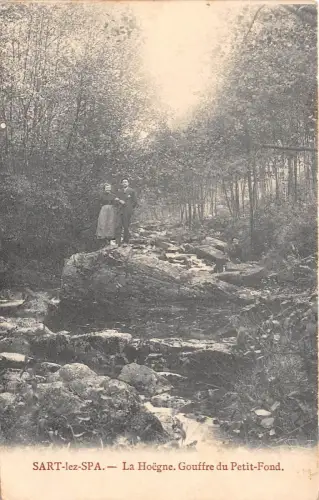 BR40143 sart lez spa la hoegne gouffre du petit fond belgien Belgien