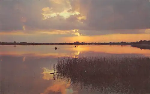 uk6092 sunset on the norfolk uk