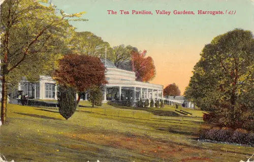 uk31288 tea pavilion valley gardens harrogate uk