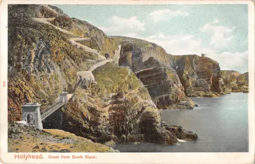 uk23949 coast from south stack holyhead uk