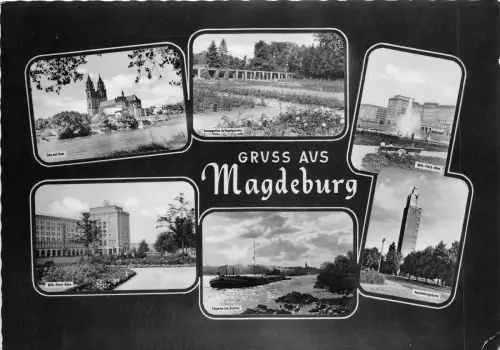 BG31452 Gruss aus Magdeburg Germany CPSM 14,5x10cm