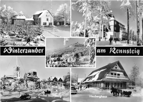 BG31567 Winterzauber Am Rennsteig Germany CPSM 14,5x10cm