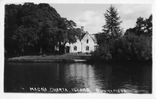 BR81743 Magna Charta Island Runnymede Echtfoto UK