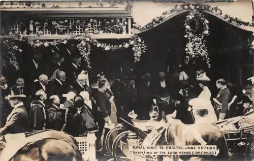 Lot267 Royalty Visit to Bristol Knighting the Lord Mayor Queen Elizabeth UK