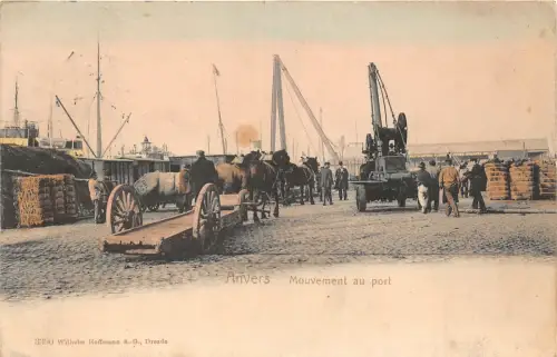 br104989 arivers mowerk au port belgien anver antwerpen