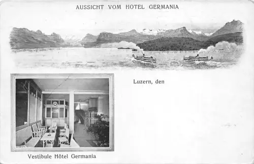 br106965 aussicht vom hotel germania luzern schweiz