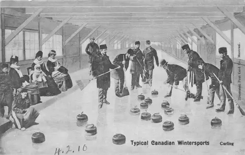 br105498 canadian wintersport curling canada