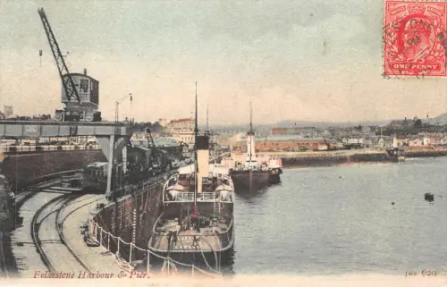 lot399 folkestone hafenschiff bateau uk