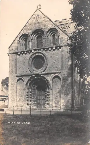 lot399 iffley church Oxford real photo uk
