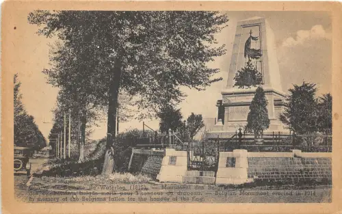 Lot303 Waterloo Monument des Belges Belgien