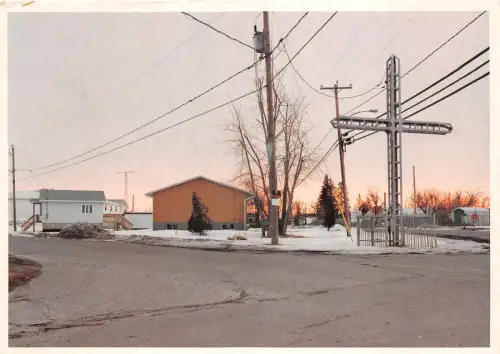 BT16425 Das Kreuz Kahnawake Mohawk Reservat Quebec Kanada