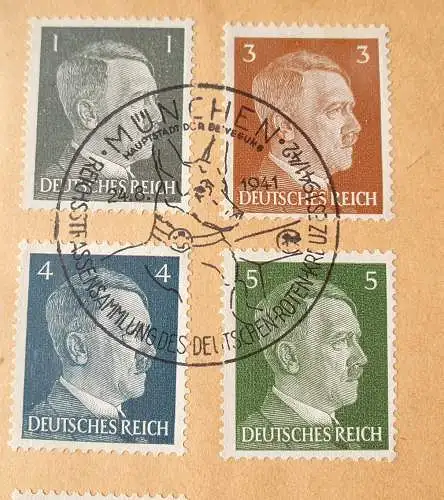 Deutsches Reich  Rundstempel (Datum und/oder Ort klar) Sonderstempel