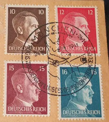 Deutsches Reich  Rundstempel (Datum und/oder Ort klar) Sonderstempel