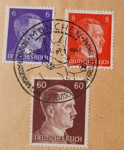Deutsches Reich  Rundstempel (Datum und/oder Ort klar) Sonderstempel