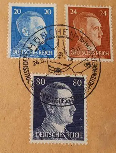 Deutsches Reich  Rundstempel (Datum und/oder Ort klar) Sonderstempel