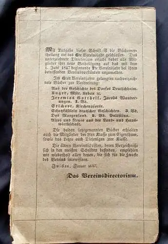 Verein zur Verbreitung guter und wohlfeiler Volksschriften: Altes und  Neues aus der Land- und Hauswirtschaft
Für Leser die gerne über gewöhnliche Dinge nachzudenken pflegen
Verein zur Verbreitung guter und wohlfeiler Volksschriften. 