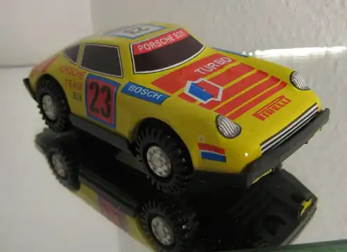 Modellauto: DDR-Modellauto - Pkw Porsche Turbo-Sport, MSB Brandenburg, Original aus DDR-Produktion, 1984-1989