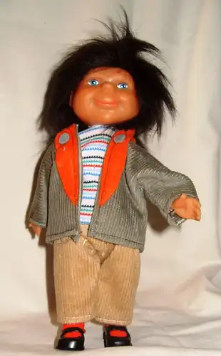 Puppen: DDR-Puppe, VEB Ziegelwerke Zehdenick, OVP, Original aus DDR-Produktion, 80er Jahre