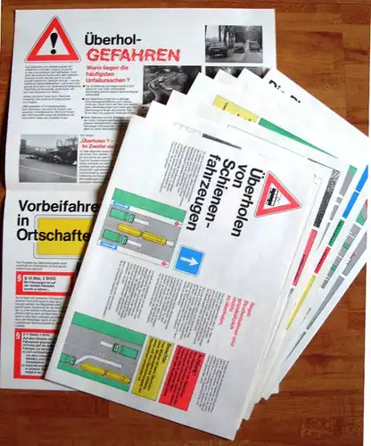 DDR-Automobilia: "Überholen ohne Risiko", Original aus DDR-Produktion 1988