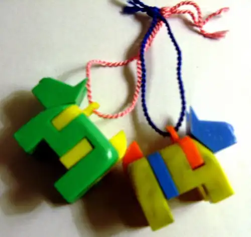 Spielzeug: DDR-Spielzeug - 3D-Puzzle, Figur Hund, VEB Thüringer Schmuck, Original aus DDR-Produktion, 70er/ 80er Jahre
