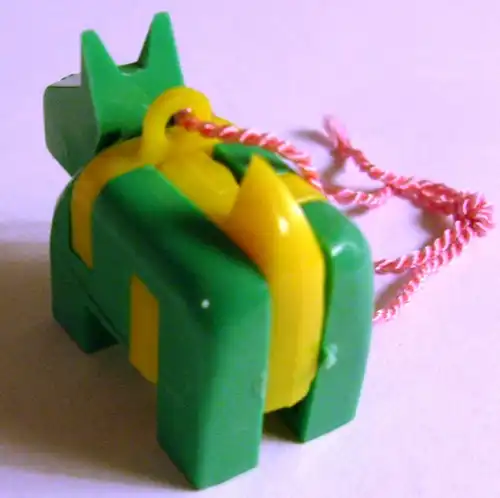Spielzeug: DDR-Spielzeug - 3D-Puzzle, Figur Hund, VEB Thüringer Schmuck, Original aus DDR-Produktion, 70er/ 80er Jahre
