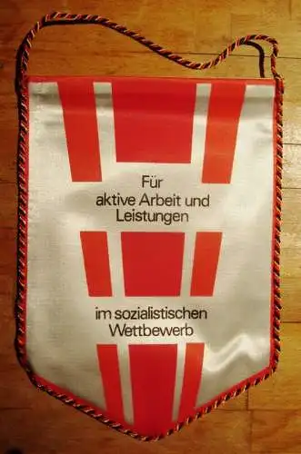 Wimpel - DDR, Zivilverteidigung, Original, DDR, 1989/90