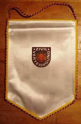 Wimpel - DDR, Zivilverteidigung, Original, DDR, 1989/90