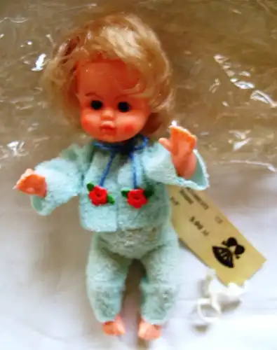 Puppe,  August Riedeler Puppenfabrik, Königssee/ Thüringen, OVP, Original aus DDR-Produktion, 70er und 80er Jahre