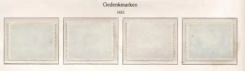 Österreich 1933 Nr 551 bis 554 Postfrisch / **