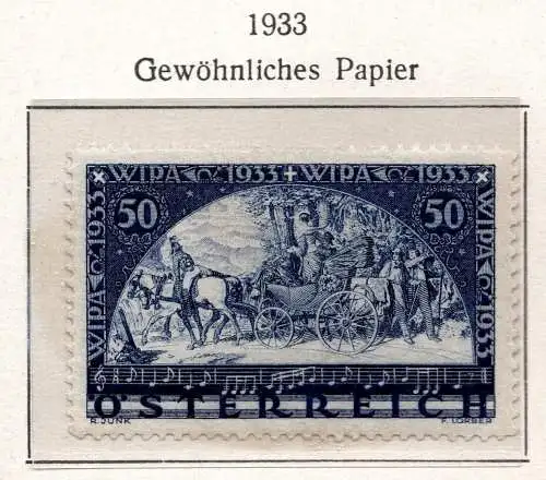 Österreich 1933 Nr 555A Postfrisch / **